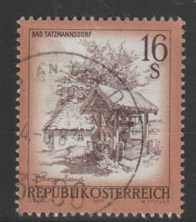 AUSTRIA 1973 Landscapes of Austria UNH SG 1688c