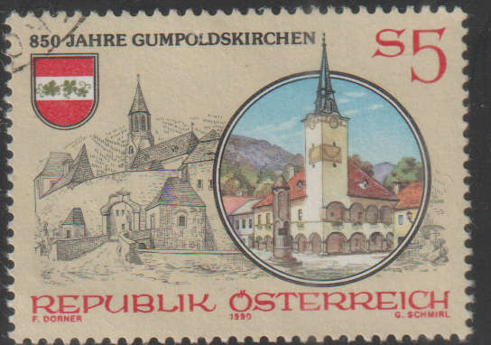 AUSTRIA 1990 The 850th Anniversary of Gumpoldskirchen UNH SG 2234