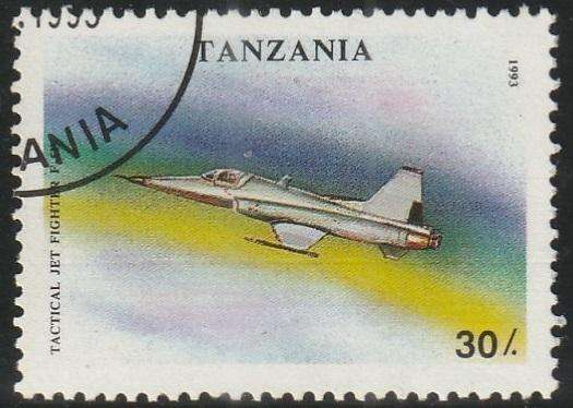 TANZANIA 1993 Military Aircraft VFU SG 1674
