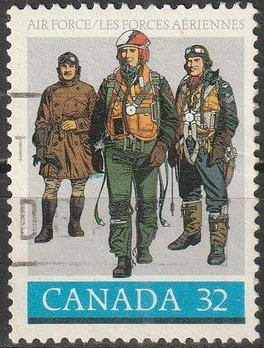 CANADA 1984 The 60th Anniversary of Royal Canadian Air Force ULH SG 1140