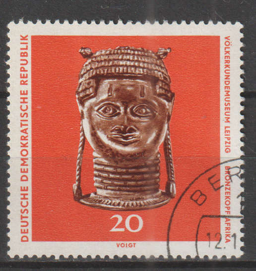 DDR 1971 The Ethnological Museum of Leipzig ULH SG E1354