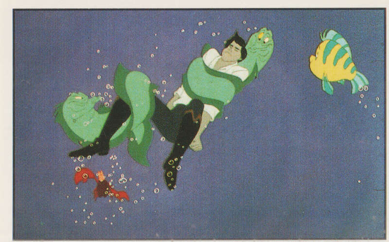 PANINI COLLECTABLE STICKERS THE LITTLE MERMAID #208