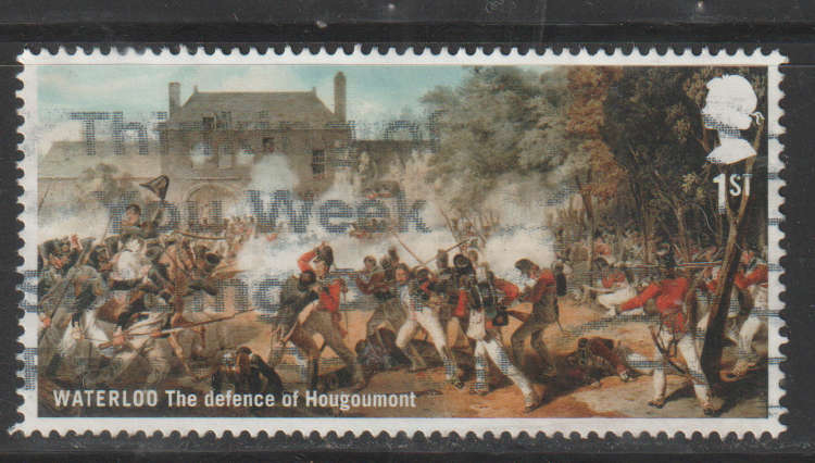 ENGLAND 2015 The 200th Anniversary of The Battle of Waterloo  UNH SG 3724