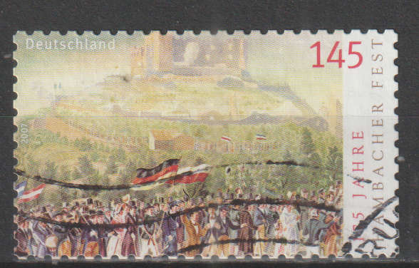 GERMANY 2007 The 175th Anniversary of the Hambach Celebration ULH SG 3482