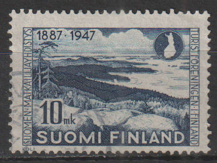 FINLAND 1947 The 60th anniversary of the Finnish Tourist Agency ULH SG 459