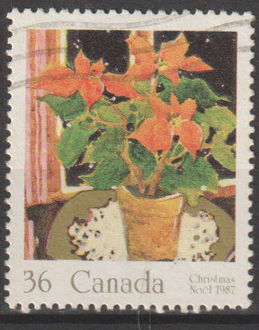 CANADA 1987 Christmas - Christmas Plants ULH SG 1255