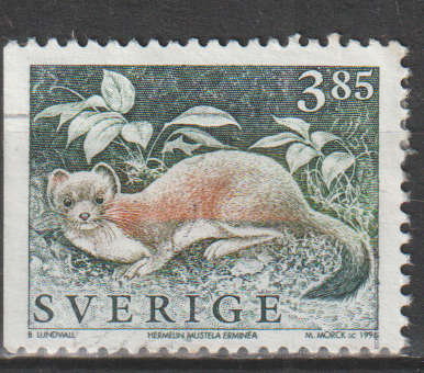 SWEDEN 1996 Wild Animals 3 ULH SG 1851
