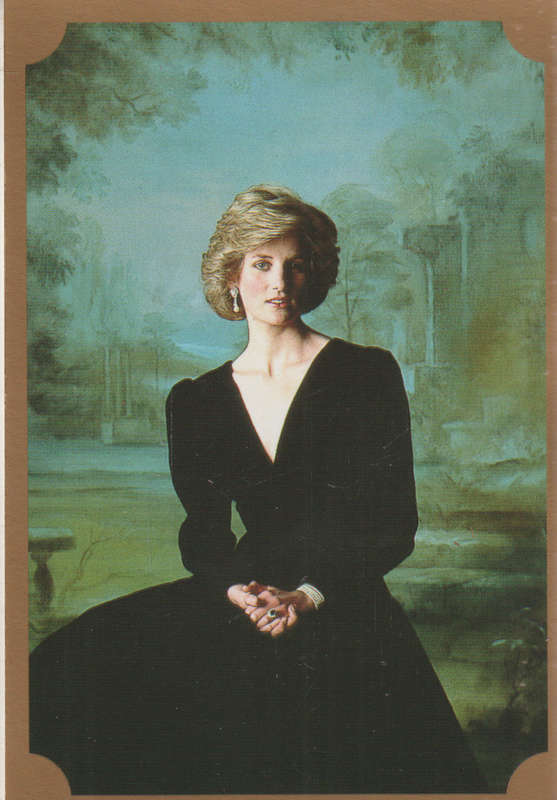 MERLIN PRINCESS DIANA COLLECTALE STICKERS #97