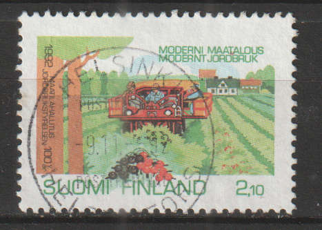 FINLAND 1992 Modern agriculture ULH SG 1290