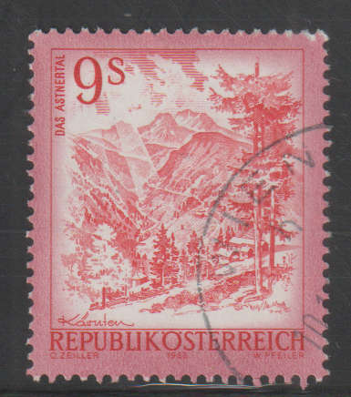 AUSTRIA 1973 Landscapes of Austria UNH SG 1686a