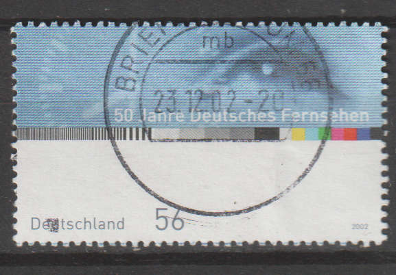 GERMANY 2002 The 50th Anniversary of German Television Broadcasting ULH SG 3140