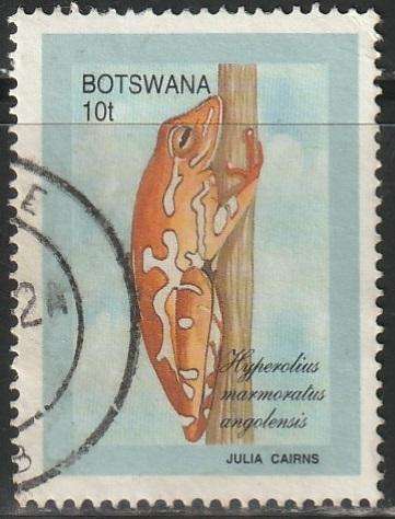 BOTSWANA 1992 Climbing Frogs ULH SG 730