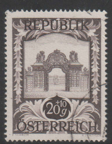 AUSTRIA 1947 Art Exhibition  UNH SG 1029
