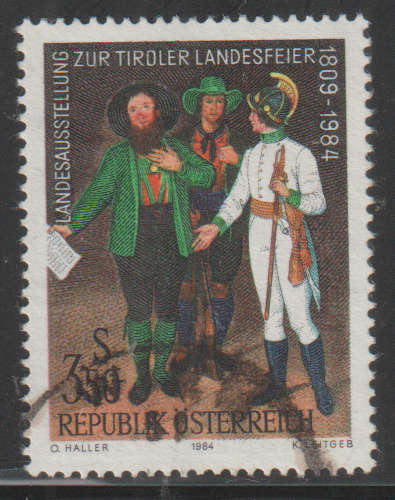 AUSTRIA 1984 Provincial Exhibition on the Tyrolean Anniversary 1809 - 1984 UNH SG 2020