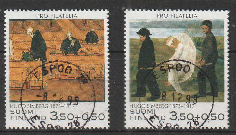 FINLAND 1999 Pro Filatelia ULH SG 1564/5