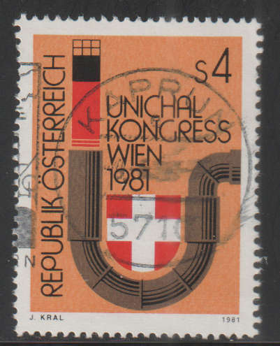 AUSTRIA 1981 UNICHAL Congress - Vienna 1981 UNH SG 1897