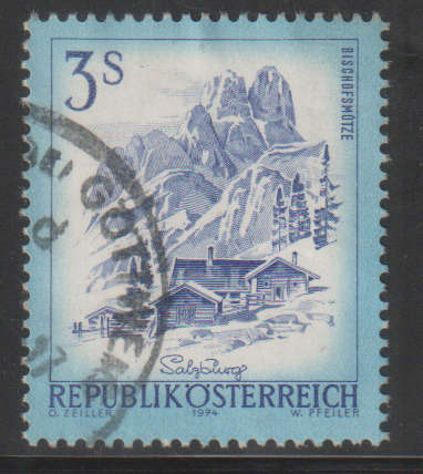 AUSTRIA 1973 Landscapes of Austria UNH SG 1680