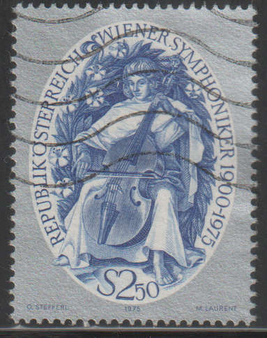 AUSTRIA 1975 The 75th Anniversary of the Vienna Philharmonic Orchestra UNH SG 1745