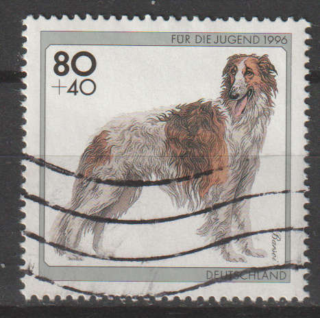 GERMANY 1996 Charity Stamps - Dogs ULH SG 2696