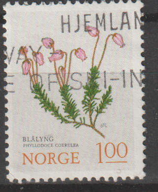 NORWAY 1973 Mountain Flowers UNH SG 711