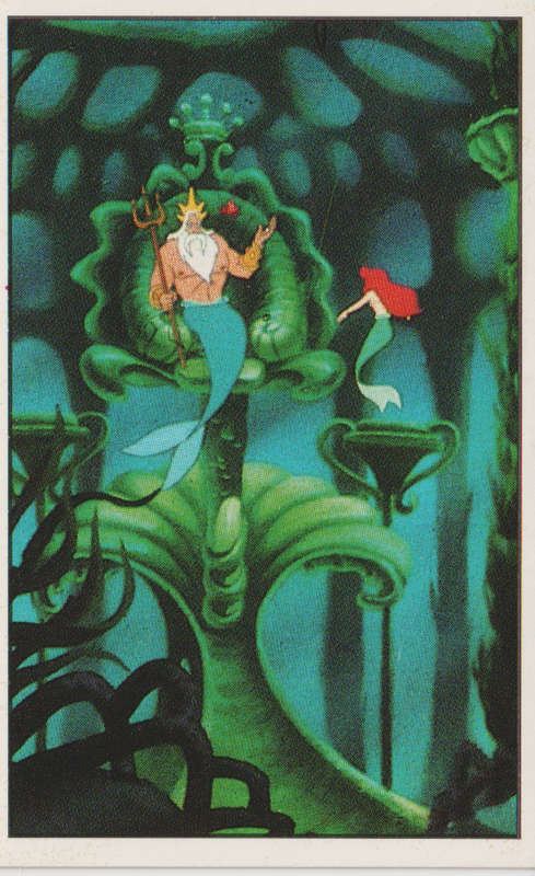 PANINI COLLECTABLE STICKERS THE LITTLE MERMAID #42