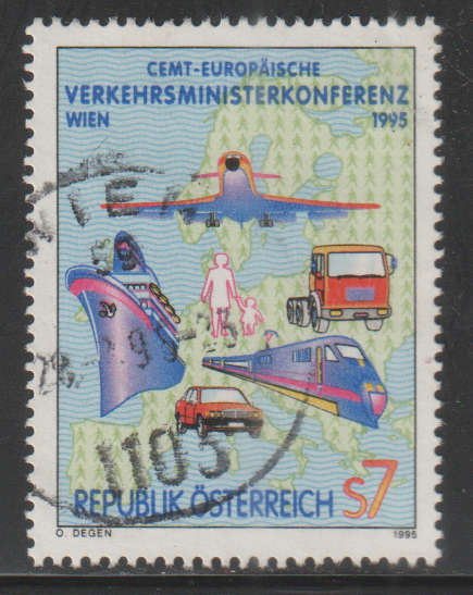 AUSTRIA 1995 CEMT - Transportation Ministers Conference UNH SG 2401