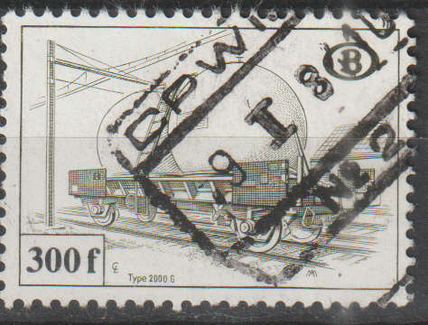 THEMATIC RAIL PARCEL STAMPS BELGIUM ULH