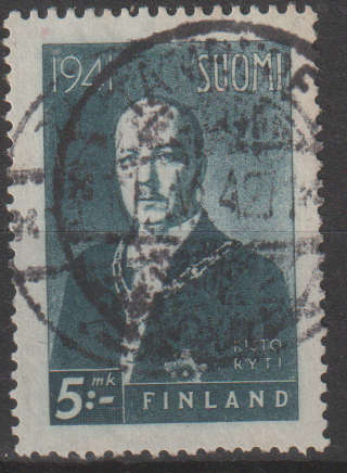 FINLAND 1941 President Ryti ULH  SG 357