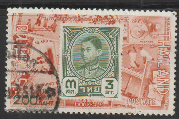 THEMATIC STAMPS ON STAMPS THAILAND UNH