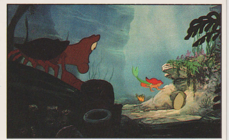 PANINI COLLECTABLE STICKERS THE LITTLE MERMAID #46