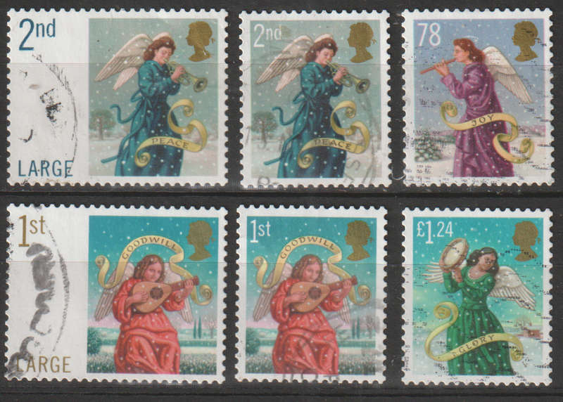 GB 2007 Merry Christmas ULH SG 2789-4