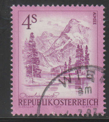 AUSTRIA 1973 Landscapes of Austria UNH SG 1681