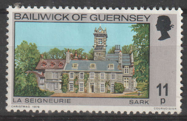 GUERNSEY THEMATIC ARCHITECHTURE MINT NO GUM