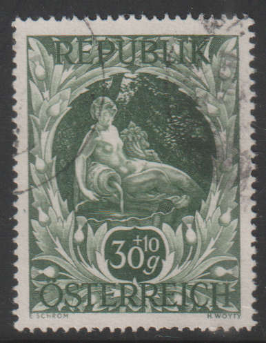 AUSTRIA 1947 Art Exhibition  UNH SG 1030