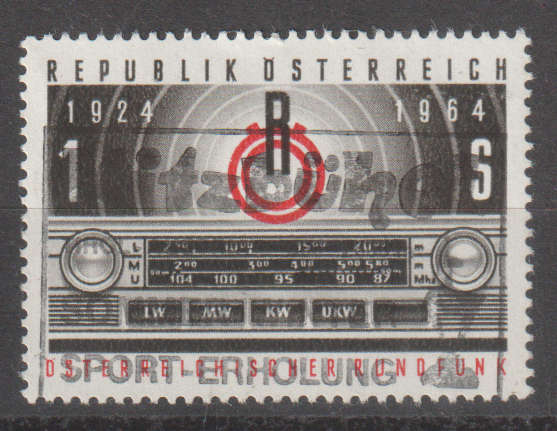 AUSTRIA 1964 The 40th Anniversary of Broadcasting in Austria ULH SG 1438