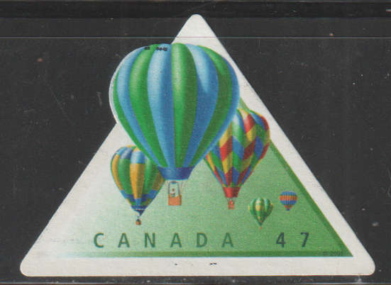 CANADA 2001 Stamp Collecting Month - Hot Air Balloons, ULH SG 2106