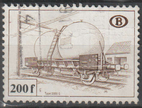 THEMATIC RAIL PARCEL STAMPS BELGIUM ULH