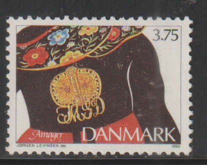 DENMARK 1993 Ethnic Jewelry ULH SG 1013