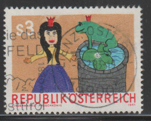 AUSTRIA 1981 Children's Stamp UNH SG 1901