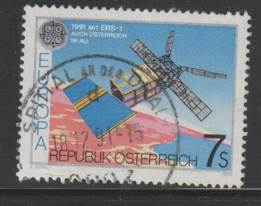 AUSTRIA 1991 EUROPA Stamps - European Aerospace UNH SG 2260
