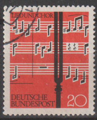 GERMANY 1962 Choral Singing ULH SG 1294