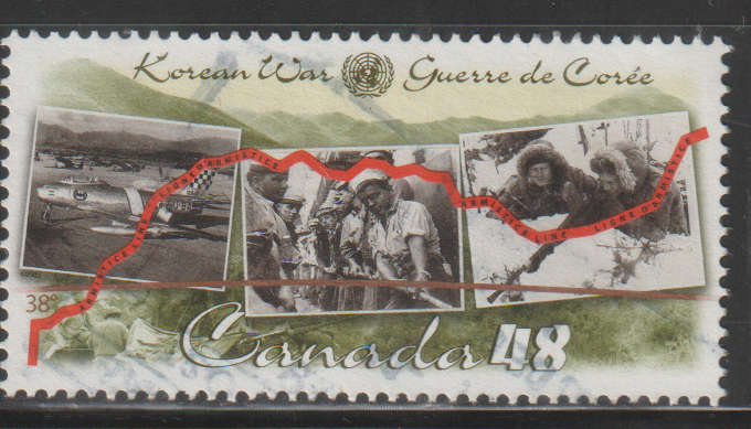 CANADA 2003 The 50th Anniversary of the Signing of the Korea Armistice Agreement ULH SG 2219