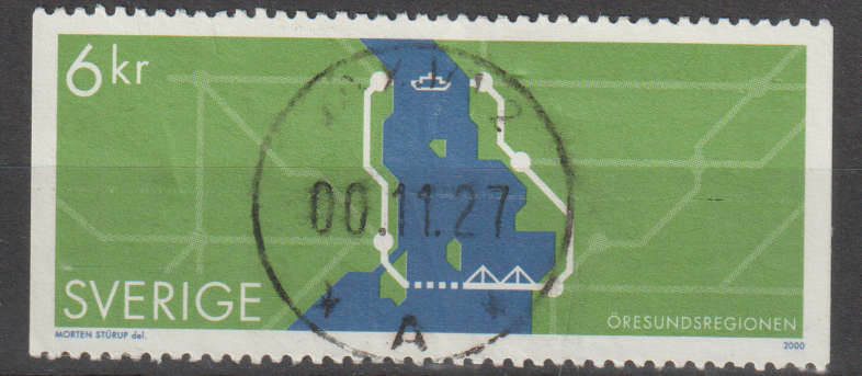 SWEDEN 2000 Bridge Connecting Denmark-Sweden ULH SG 2100