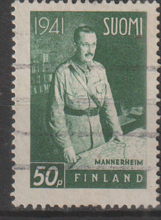 FINLAND 1941 Marshal Mannerheim ULH  SG 358