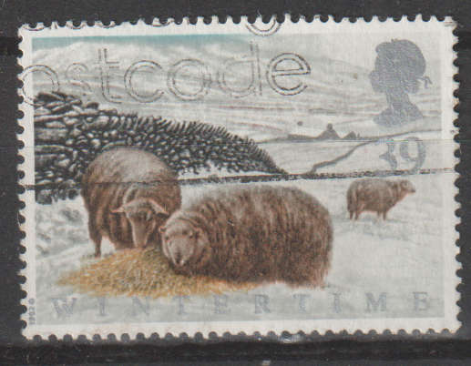 GB 1992 Animals in Winter UNH SG 1591