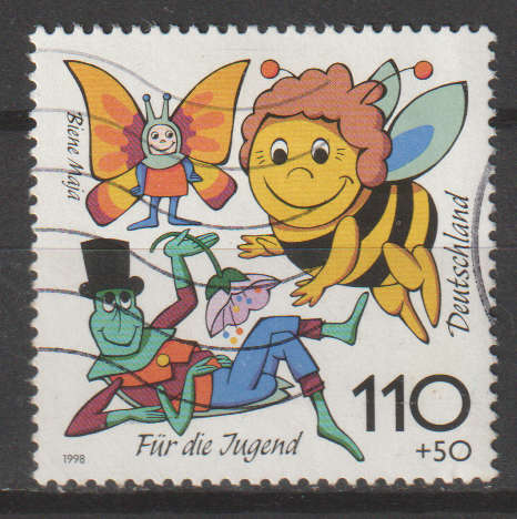GERMANY 1998 Youth - Cartoons ULH SG 2853