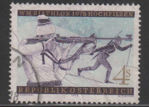 AUSTRIA 1978 Biathlon World Championships UNH SG 1801