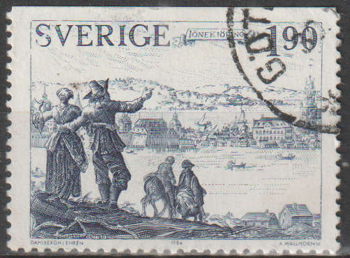 SWEDEN 1984 Older Towns ULH SG 1203