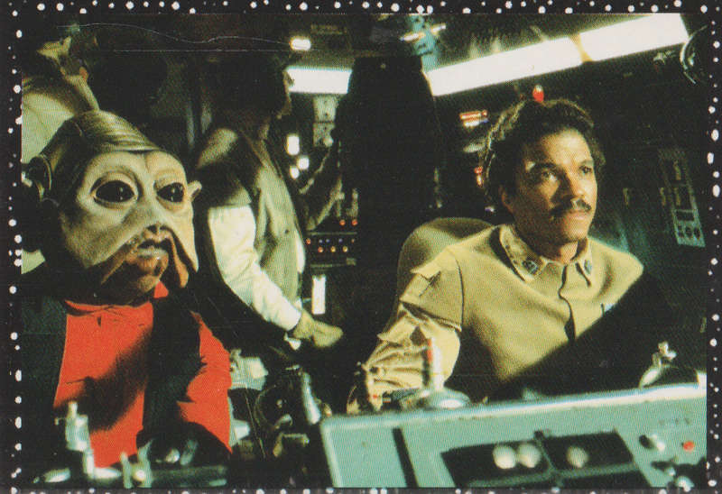 PANINI STAR WARS COLLECTABLE STICKER #156