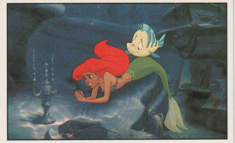 PANINI COLLECTABLE STICKERS THE LITTLE MERMAID #47